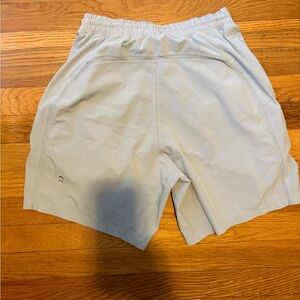Men's Light Gray Lululemon Shorts. Size small